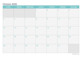 Maybe you would like to learn more about one of these? Calendario Octubre 2020 Para Imprimir Icalendario Net