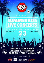 Serie De Evenimente Summmerkiss Live Concerts In Piața Ovidiu Live și Sere