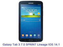 The phone should ask for an unlock code Lineage Os Galaxy Tab 3 7 0 Sprint Lineage Os 14 1 Nougat 7 1