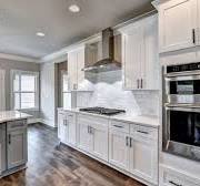 Timeless Modern Kitchen Cabinets with Grey and White Accents ...