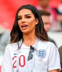 Rebekah Vardy bemoans wet and drizzly early start as the WAGs pile