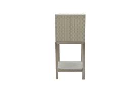 Flower & plant pots, baskets & window boxes. Raised Plant Pot Holder With Shelf Twin Accessories Il Giardino Di Legno