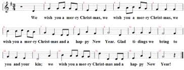 We wish you a merry christmas is definitely one of those carols. We Wish You A Merry Christmas Liederkiste Com
