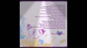 Puisi alam pegunungan, puisi ini adalah puisi singkat mengenai tentang pegunungan. Puisi Kupu Kupu Diana Murbantini Youtube