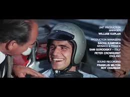 It might be a funny scene, movie quote, animation, meme or a mashup of multiple sources. Grand Prix 1966 Youtube