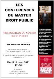 Pour avoir un diplôme en ligne ou une formation en droit à distance, l'inscription. Master 2 Droit Public General Ut1 Objave Facebook