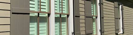 We offer a shutter for every exterior; Atlanta S Premier Exterior Wood Shutter Company