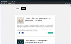 Free crypto news api we are one of crypto saas companies that also offers for free a cryptocurrency news api. Building A Cryptocurrency App With Vue Js And Cryptocompare Api By Rachid Sakara Medium