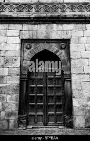 Purana qila delhi fort Black and White ...