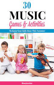 19 Amazing Music Games And Activities For Kids Music Games For Kids Music Activities For Kids Music Therapy Activities