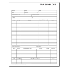 truck driver trip report invoice template bill template