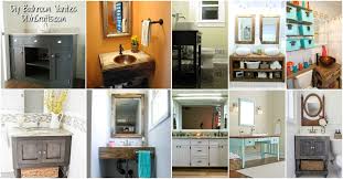 Vanities are not only meant for style, but they do really enrich the interior of your bathroom with their presence, and also preserve space by otherwise, the installation is smooth and i think that you can manage everything by yourself. 20 Gorgeous Diy Bathroom Vanities To Beautify Your Beauty Routine Diy Crafts