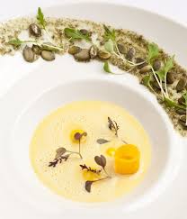 Butternut Squash Veloute Recipe Great British Chefs Recipe Butternut Soup Butternut Fine Dining Plating