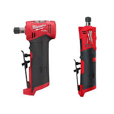 Good weight making polishing a pleasure and not a ' work out '. Milwaukee M12 Fuel 12 Volt Lithium Ion Brushless Cordless 1 4 In Right Angle And Straight Die Grinder Kit Tool Only Kit 2485 20 2486 20 The Home Depot