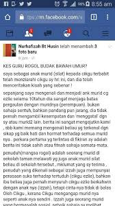 Maria melati binti deraman no. Rahmat Ikhsan Rayuan Kepada Netizen Hentikan Fitnah Ke Facebook