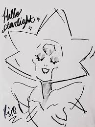 White Diamond By Rebecca Sugar Hello Starlight White Diamond The Final Enemy Edit Peridot Steven Universe Steven Universe Drawing Steven Universe Fanart