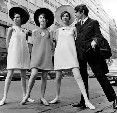 Eyelash advert, below pierre cardin designs from 1960' and 1970's. As I Said Pierre Cardin Geometric Guru