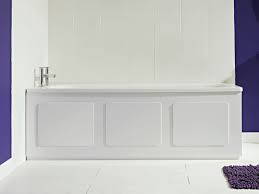 Croydex unfold n fit white bath storage panel. Croydex Storage Bath Panel Gloss White Wb715122