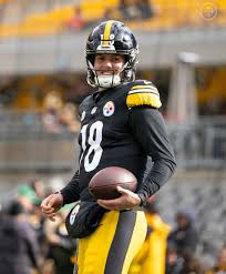 Will Howard looks great in black & gold! #SteelersNation