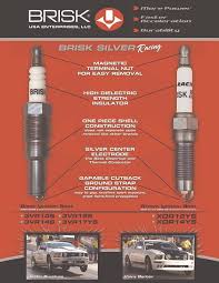 Ford Vehicles Brisk Spark Plug Application Charts