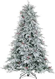 Product title fraser hill farm clear prelit led white flocked pine christmas tree, 12' average rating: 20 Best Flocked Christmas Trees By Size Width Lighting And Price