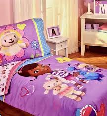 Disney Doc Mcstuffins 4 Piece Toddler Bedding Set Kids Warm Soft New Toddler Bed Set Bedding Set Bed
