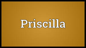 Priscilla Meaning Youtube