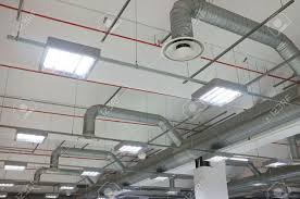 Industrial Air Conditioning System And Air Diffusers Stock Photo Picture And Royalty Free Image Image 35001300