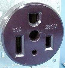 The 20 amp circuit breaker on the gen set is wired to the rear ac unit. The 50 Amp 120 240 Volt 3 Pole 4