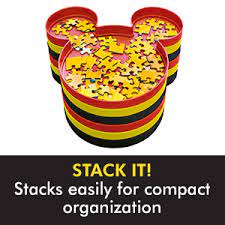 Check spelling or type a new query. Amazon Com Ravensburger 17975 Disney Mickey Mouse Sort Go Jigsaw Puzzle Accessory Sturdy And Easy To Use Plastic Mickey Mouse Head Shaped Sorting Trays For Puzzles Up To 1000 Pieces Red Toys