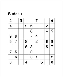 Printable sudoku puzzle medium download from this site. Puzzle