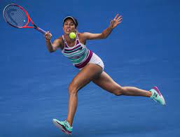 She is a celebrity tennis player. American Tennis Player Danielle Collins Shakes Up Australian Open Footwear News