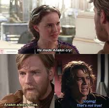 Childhood Was Used To Be Awesome With Star Wars It Made Us Laugh It Made Us Cry But Above All It Thought Us A Star Wars Humor Star Wars Memes Star