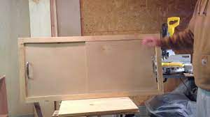 Check spelling or type a new query. How To Make A Sliding Cabinet Faceplate And Door Sliding Cabinet Doors Diy Cabinet Doors Diy Door