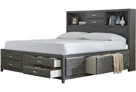 Maybe you would like to learn more about one of these? Ashley Signature Design Caitbrook B476 66 69 95 California King Captain S Bed With Bookcase Headboard Dunk Bright Furniture Captain S Beds