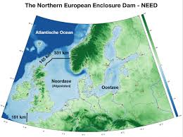 Ofslútdyk) is a major causeway in the netherlands, constructed between 1927 and 1933 and running from den oever on wieringen in north. A Dam Right Across The North Sea Eurekalert Science News