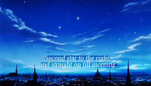 Second Star To The Right And Straight On Till Morning Tumblr Peter Pan Peter Pan Quotes Animation Background