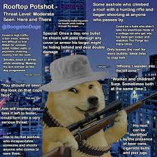 We would like to show you a description here but the site won't allow us. Le Rooftop Sniperdoge Has Arrived R Dogelore Ironic Doge Memes Know Your Meme