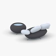 I want these seats to have a hot rod bomber. 3d Model Seats Modern Office Turbosquid 1277993