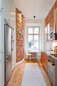 enhancing a narrow kitchen kenisa home