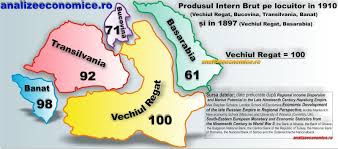 Click pentu a mari harta. Analize Economice Care Erau DiferenÈ›ele De Dezvoltare EconomicÄƒ Intre Vechiul Regat È™i Provinciile Alipite In 1918