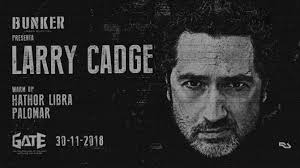 Larry Cadge Techno set in Bunker bei Gate Milano, Mailand