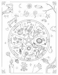 Wiccan coloring pages pentagram coloring pages picture coloring pages dragon coloring page coloring books. View 25 Pagan Coloring Pages