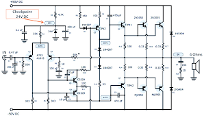 When we carefully consider found that amplifier circuit consists of two sets are: 120w Power Amplifier Power Supply Electronic Schematic Diagram