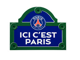 Its construction in 2 years, 2 months and 5 days was a veritable technical and architectural achievement. Psg Ici C Est Paris Multicoloured Metal Street Sign 25 X 20 X 0 5 Cm Buy Online In Angola At Angola Desertcart Com Productid 64215767