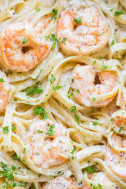 Creamy Shrimp Pasta Erinnert Mich An Mein Lieblingsgericht Im Olive Garden Mit Creamy In 2020 Creamy Shrimp Pasta Pasta Recipes Video Shrimp Scampi Pasta