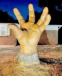 Hand Sculpture complete