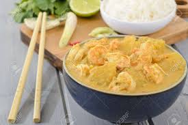 Resep udang asam manis, terfavorit saat bersantap seafood dengan keluarga. Udang Masak Lemak Nenas Prawn Pineapple Curry Nyonya Cuisine Stock Photo Picture And Royalty Free Image Image 12679050