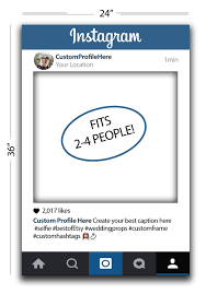 Digital Download Instagram Photo Booth Prop Instagram Frame Instagram Photo Booth Print Instagram Photos Instagram Frame