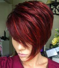 Red, burgundy or maroon are toned are popular for edgy hairstyles. Redhair Pixie Shorthair Short Hair Styles Hair Styles Short Red Hair